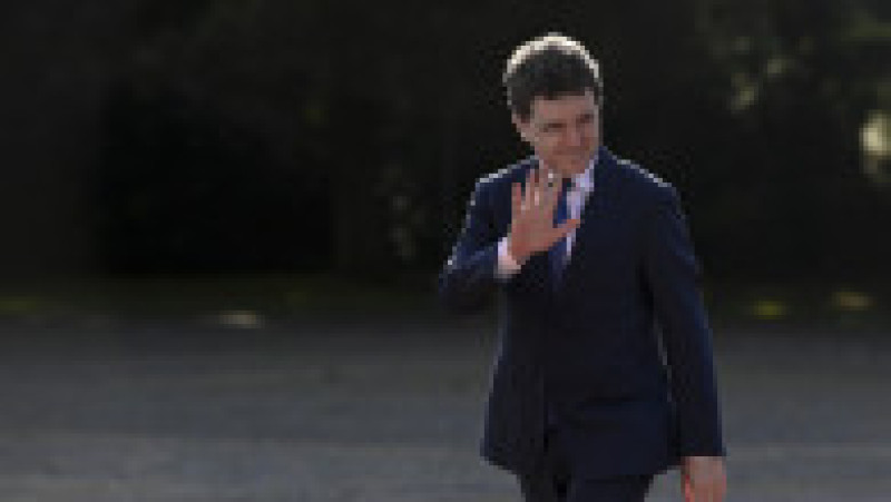 Președintele României, Nicușor Dan, sosește la dineul oferit de regele Olandei înaintea summitului NATO de la Haga, 24 iunie 2025, Foto: Inquam Photos / Eduard Vînătoru | Poza 18 din 24