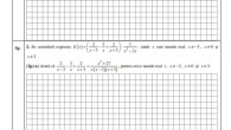 Subiecte matematică, Evaluarea Națională 2025, pagina 5 | Poza 5 din 10