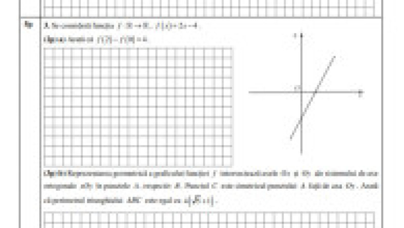 Subiecte matematică, Evaluarea Națională 2025, pagina 6 | Poza 6 din 10