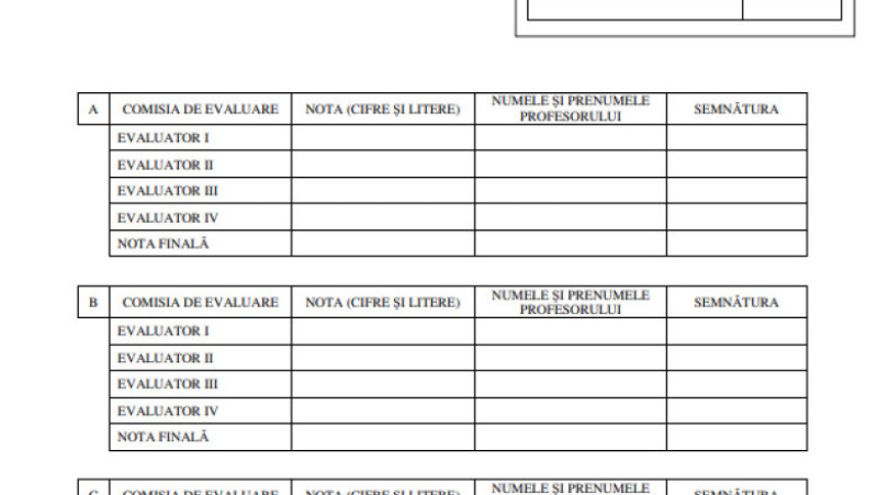 Subiecte matematică, Evaluarea Națională 2025, pagina 1