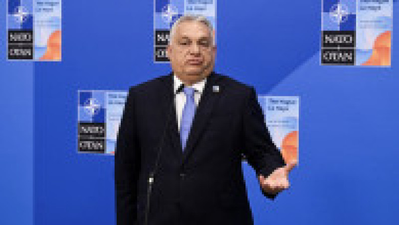 Premierul maghiar Viktor Orban, la summitul NATO de la Haga. Foto: Profimedia Images | Poza 6 din 7