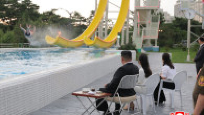 Kim Jong-un a inaugurat stațiunea turistică Wonsan Kalma. Sursa foto: Profimedia Images | Poza 4 din 7
