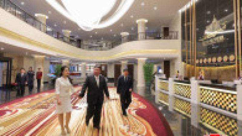 Kim Jong-un a inaugurat stațiunea turistică Wonsan Kalma. Sursa foto: Profimedia Images | Poza 6 din 7