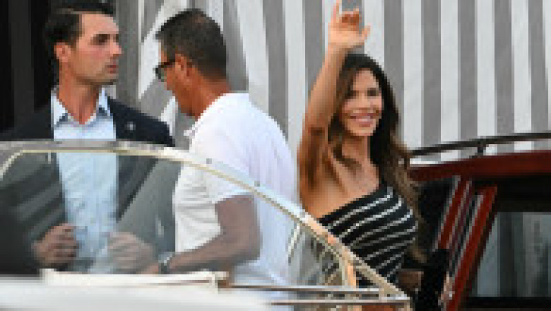 Jeff Bezos și Lauren Sanchez, la Veneția. Sursa foto: Profimedia Images | Poza 5 din 9