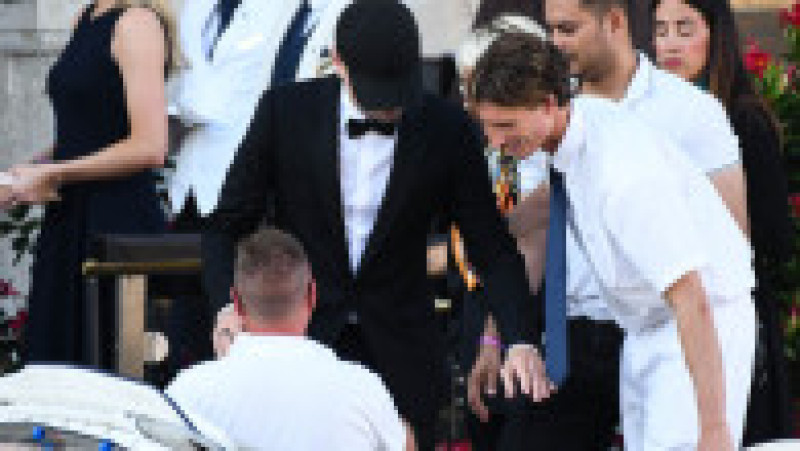 Leonardo DiCaprio a fost și el la Veneția, pentru nuntă. Foto: Profimedia | Poza 4 din 7