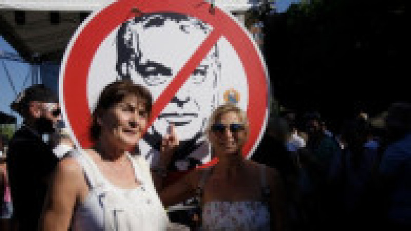 Marşul Gay Pride de la Budapesta a strâns cei mai mulți participanți de până acum. Foto: Profimedia | Poza 13 din 19