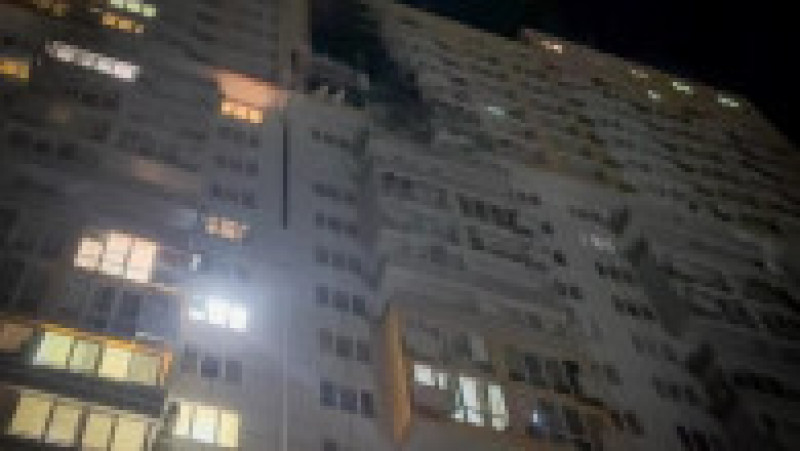 Rușii au atacat clădiri rezidențiale din Odesa. Foto: Serviciul de Urgență de Stat al Ucrainei | Poza 3 din 4