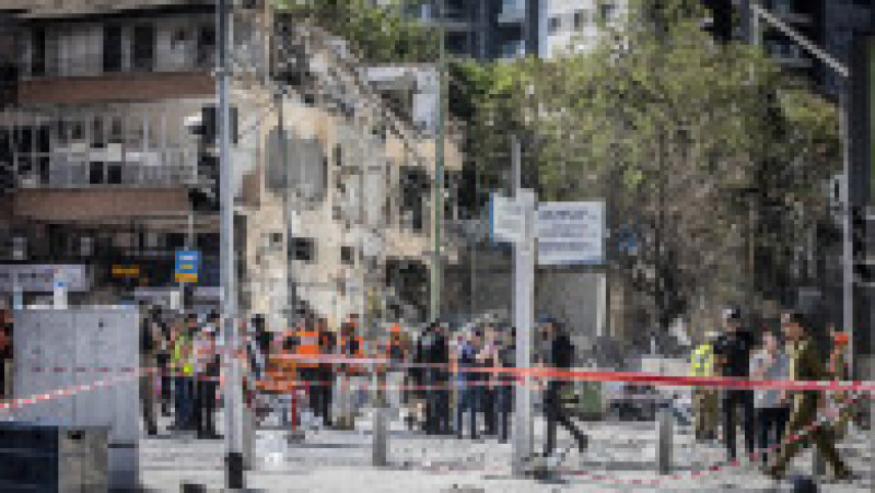 Mai multe clădiri din sudul Israelului au fost bombardate de Iran, printre care și un spital din Beer Sheva. Sursa: Profimedia Images | Poza 3 din 10