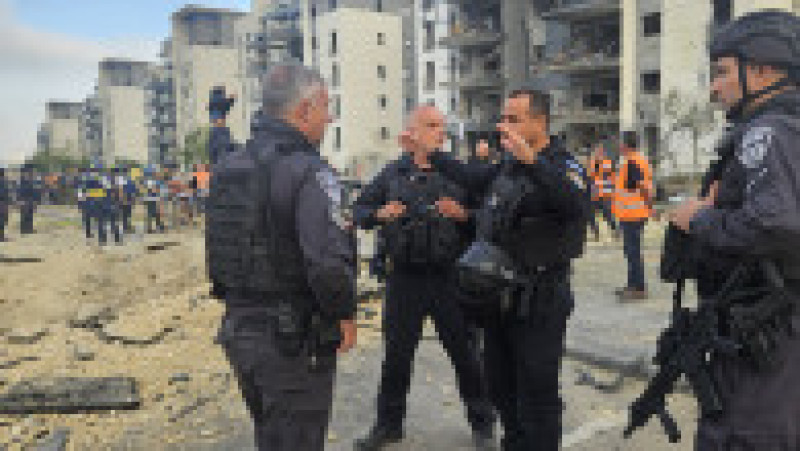Mai multe clădiri din sudul Israelului au fost bombardate de Iran, printre care și un spital din Beer Sheva. Sursa: Profimedia Images | Poza 1 din 10