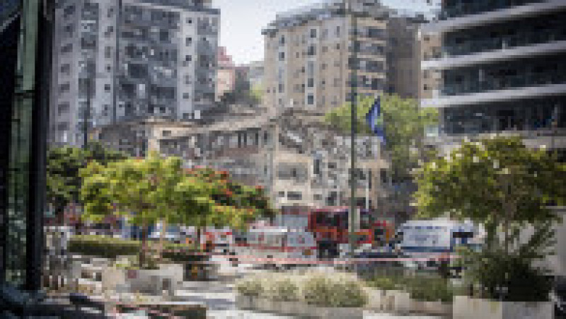Mai multe clădiri din sudul Israelului au fost bombardate de Iran, printre care și un spital din Beer Sheva. Sursa: Profimedia Images | Poza 2 din 10