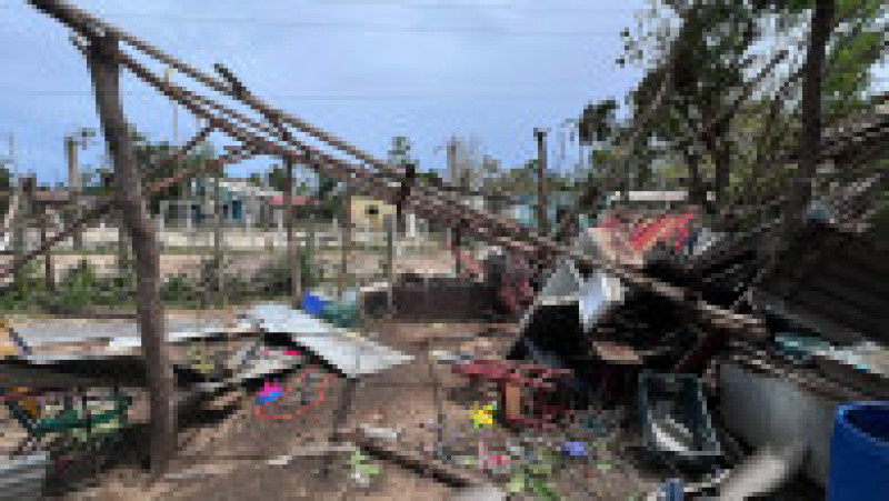 Mai multe zone din sudul Mexicului au fost grav afectate de uraganul Erick, care a provocat distrugeri masive, inundații și pagube materiale. Foto: Profimedia | Poza 3 din 5