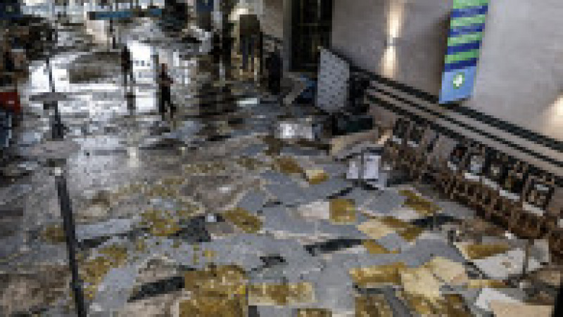 Mai multe clădiri din sudul Israelului au fost bombardate de Iran, printre care și un spital din Beer Sheva. Sursa: Profimedia Images | Poza 10 din 10