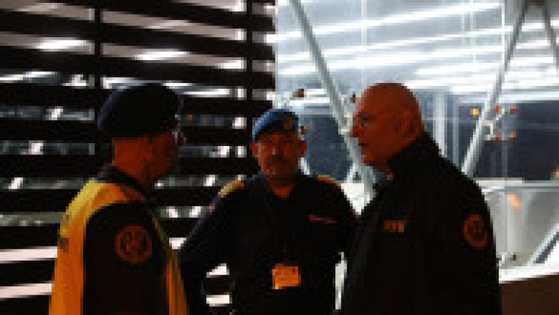 Imagini din timpul intervențiilor desfășurate la stația de metrou Academia Militară, în cadrul exercițiului național Seism 2025. Foto: IGSU | Poza 2 din 7