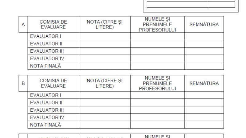 Subiecte Evaluare Națională, limba și literatura română, pag 1