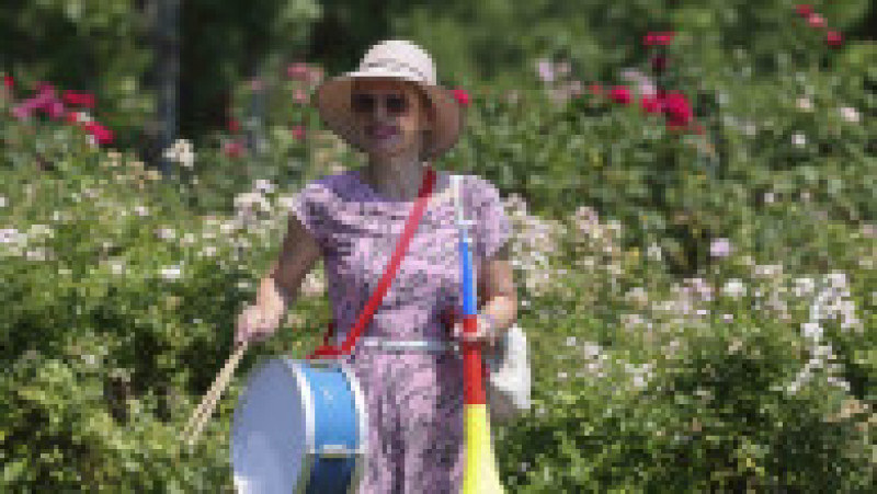 Sindicaliștii protestează în parcul Izvor din Capitală. Foto: Inquam Photos / Octav Ganea | Poza 1 din 8