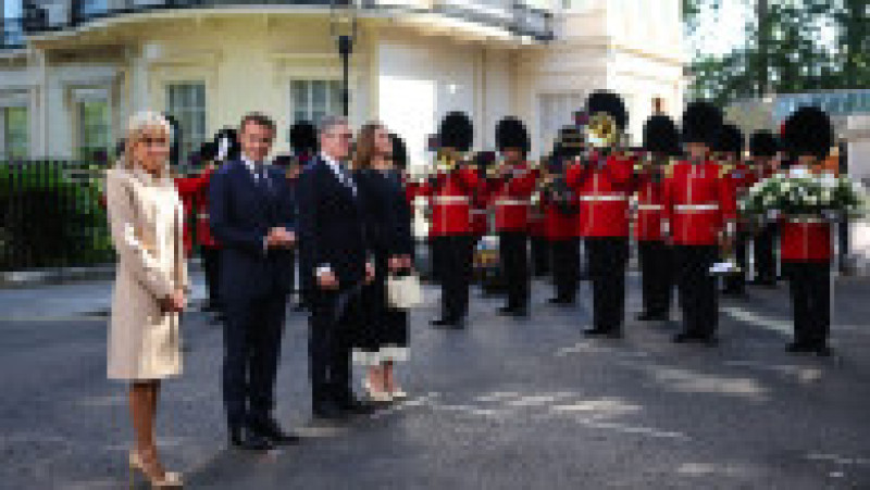 Emmanuel Macron, în vizită în Marea Britanie, Foto: Profimedia | Poza 8 din 8