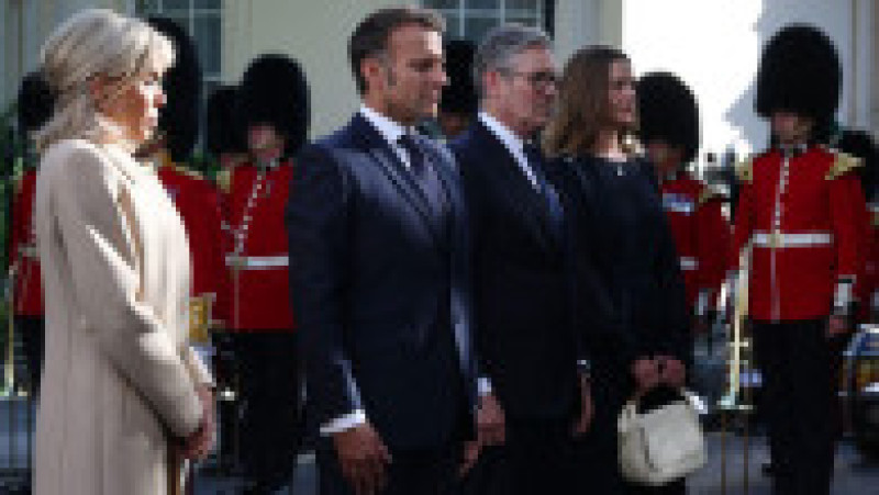 Emmanuel Macron, în vizită în Marea Britanie, Foto: Profimedia | Poza 7 din 8