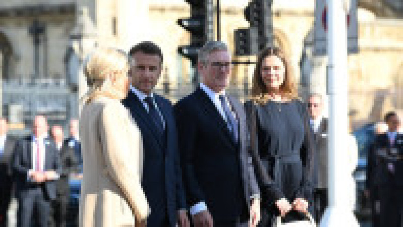 Emmanuel Macron, în vizită în Marea Britanie, Foto: Profimedia | Poza 4 din 8