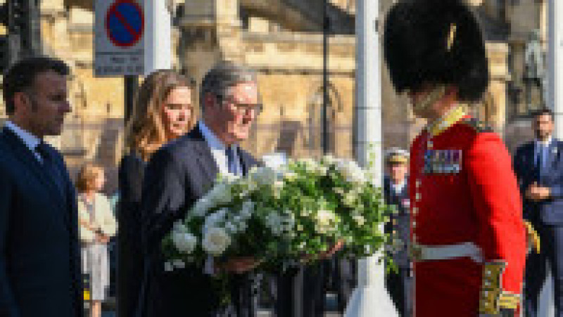 Emmanuel Macron, în vizită în Marea Britanie, Foto: Profimedia | Poza 1 din 8