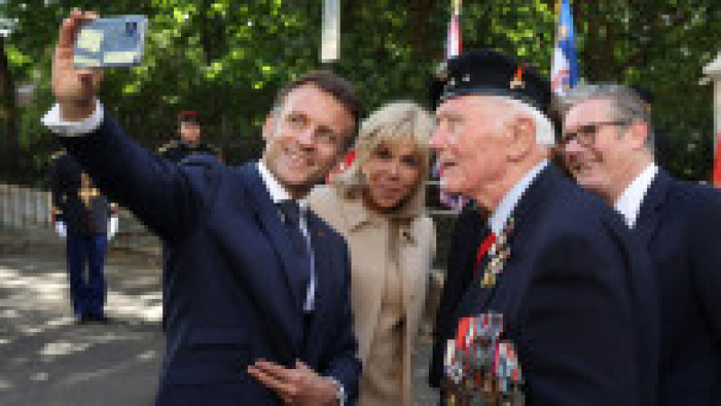 Emmanuel Macron, în vizită în Marea Britanie, Foto: Profimedia | Poza 2 din 8