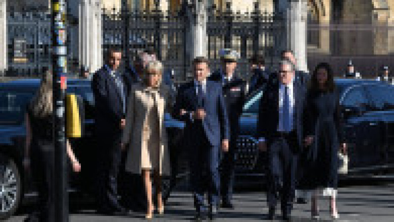 Emmanuel Macron, în vizită în Marea Britanie, Foto: Profimedia | Poza 3 din 8