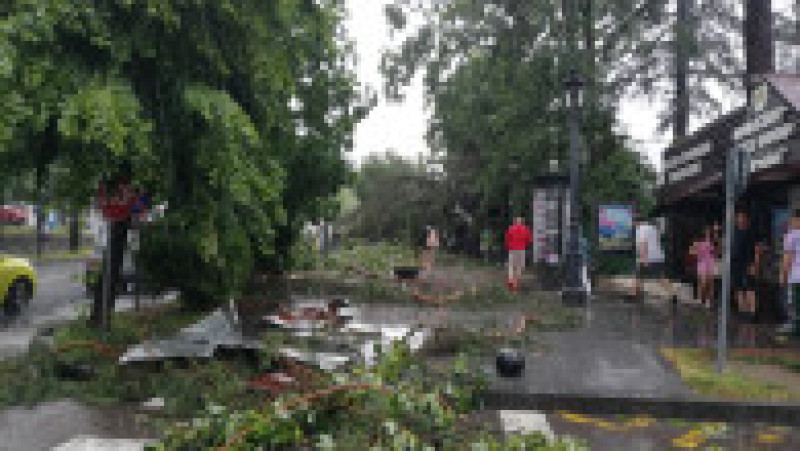 Furtună în Sinaia. Foto: Profimedia Images | Poza 5 din 6