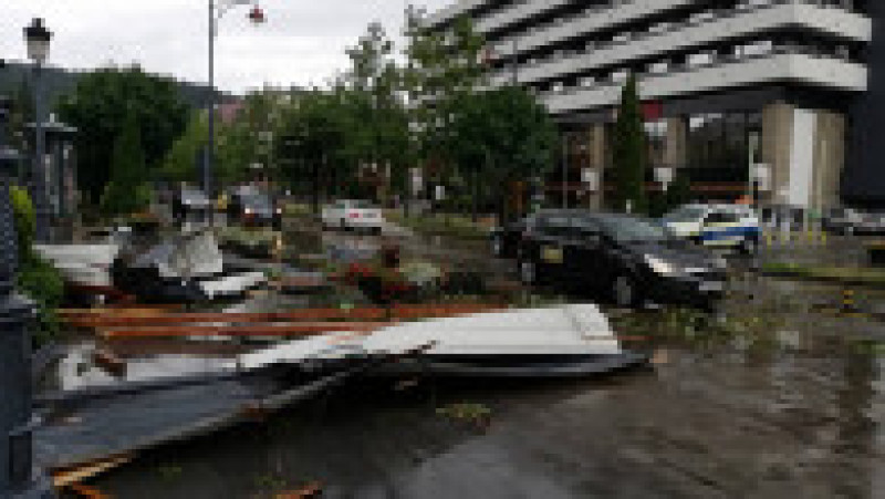 Furtună în Sinaia. Foto: Profimedia Images | Poza 4 din 6