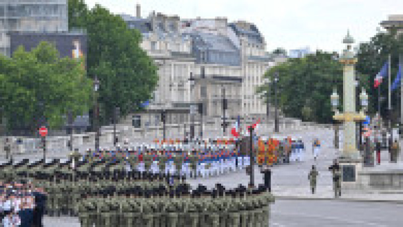 Paradă militară de Ziua Franței, pe Champs-Elysees. Foto: Profimedia | Poza 7 din 14