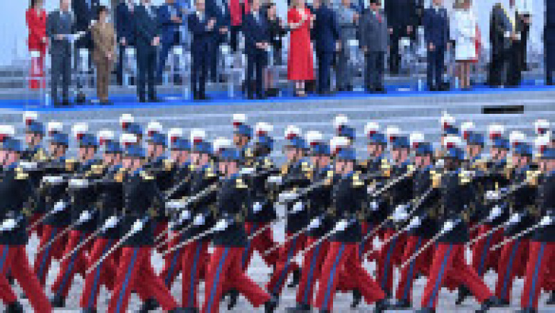 Armata indoneziană la Parada militară de Ziua Franței, pe Champs-Elysees. Foto: Profimedia | Poza 14 din 14