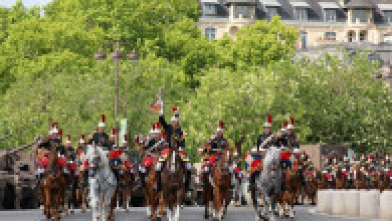 Paradă militară de Ziua Franței, pe Champs-Elysees. Foto: Profimedia | Poza 9 din 14