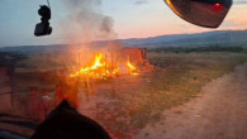 Incendiu devastator în Bihor. Foto. ISU Crișana | Poza 2 din 4