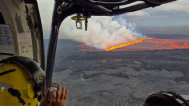 Imagini spectaculoase cu erupția vulcanului Sundhnukur din Islanda. Foto. Profimedia | Poza 2 din 3