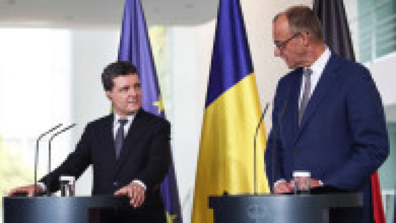 Nicușor Dan și Friedrich Merz. Sursa foto: Profimedia Images | Poza 10 din 10