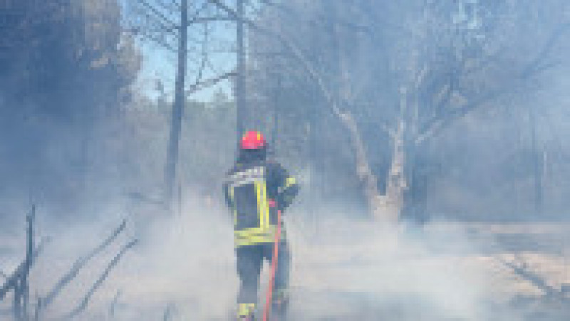 Pompierii români intervin la un incendiu din Franța. Foto: IGSU | Poza 3 din 8
