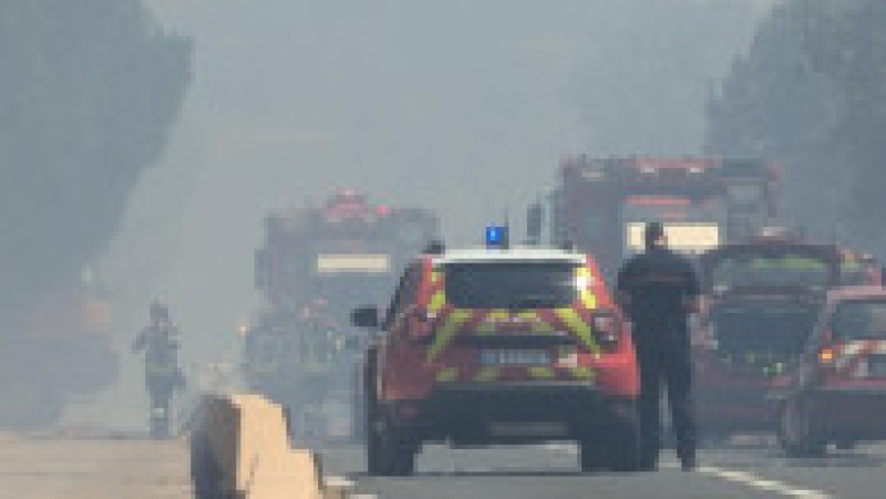 Pompierii români intervin la un incendiu din Franța. Foto: IGSU | Poza 7 din 8