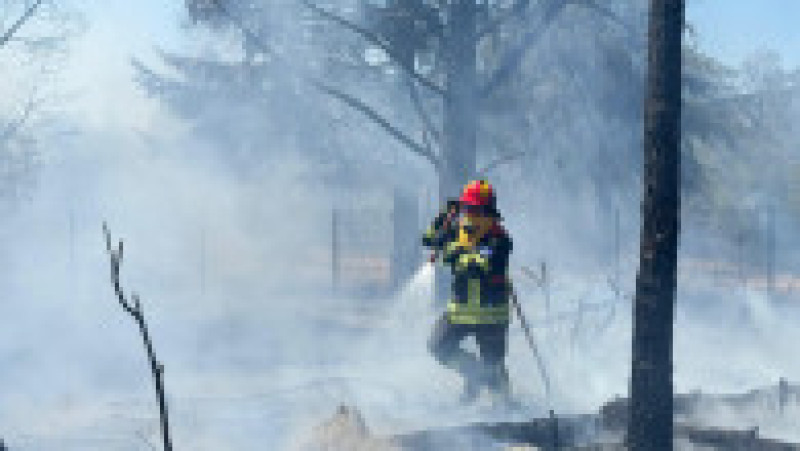 Pompierii români intervin la un incendiu din Franța. Foto: IGSU | Poza 8 din 8
