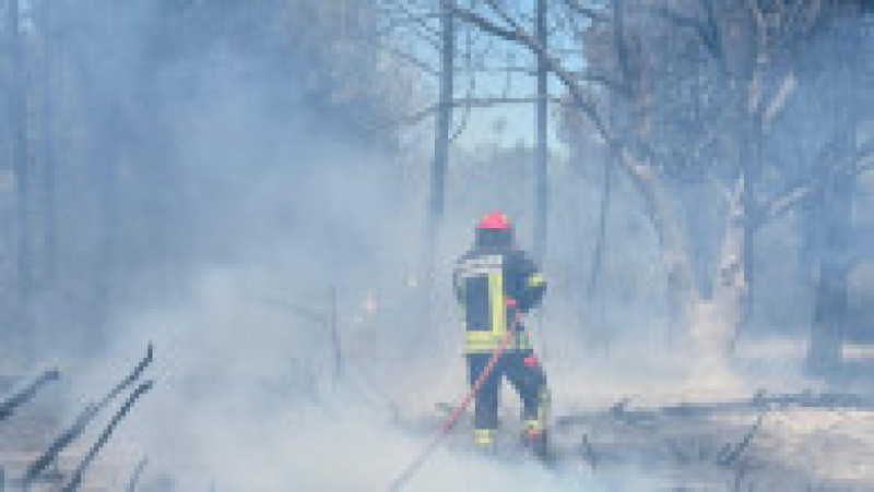 Pompierii români intervin la un incendiu din Franța. Foto: IGSU | Poza 2 din 8