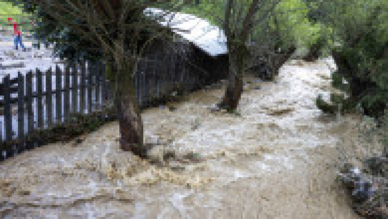 Urmari ale inundatiilor aparute in urma unor ploi torentiale in amonte de localitatea Brosteni, judetul Suceava, 28 iulie 2025. FOTO. Inquam Photos / Casian Mitu | Poza 7 din 8