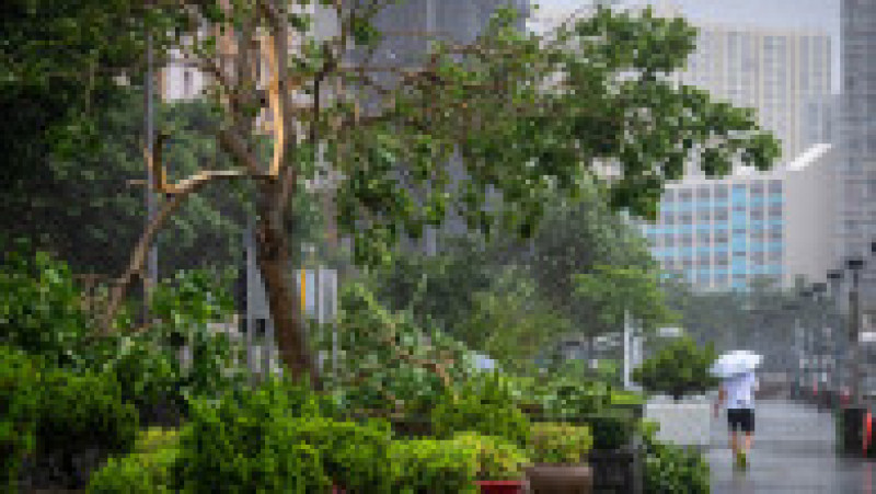 Ploile taifunului Wipha au lovit Hong Kong / Profimedia Images | Poza 15 din 24