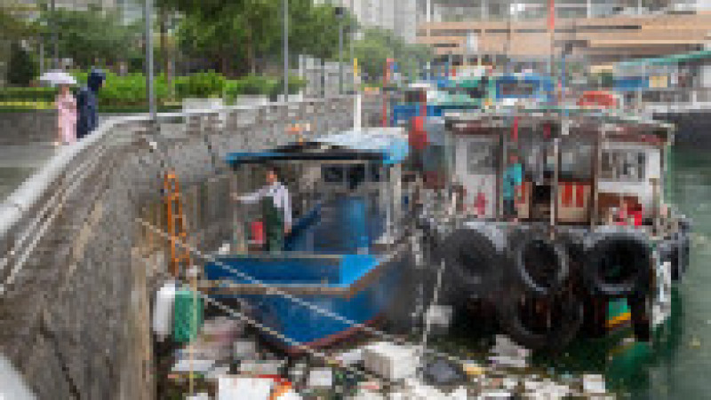 Ploile taifunului Wipha au lovit Hong Kong / Profimedia Images | Poza 22 din 24