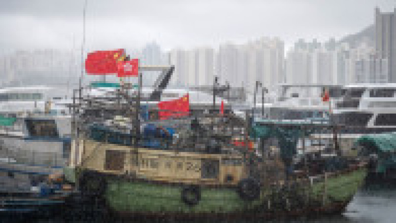 Ploile taifunului Wipha au lovit Hong Kong / Profimedia Images | Poza 23 din 24