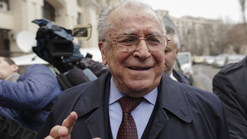 Ion Iliescu avea 95 de ani. El a fost președintele României între 1990-1996 și 2000-2004. Foto: Inquam Photos/Octav Ganea