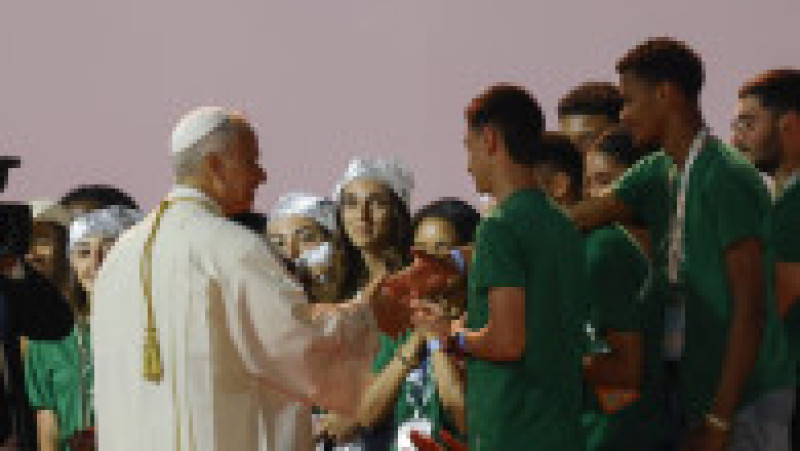 Rugăciune de veghe pentru Jubileul Tineretului cu Papa Leon al XIV-lea Foto: Profimedia | Poza 6 din 10