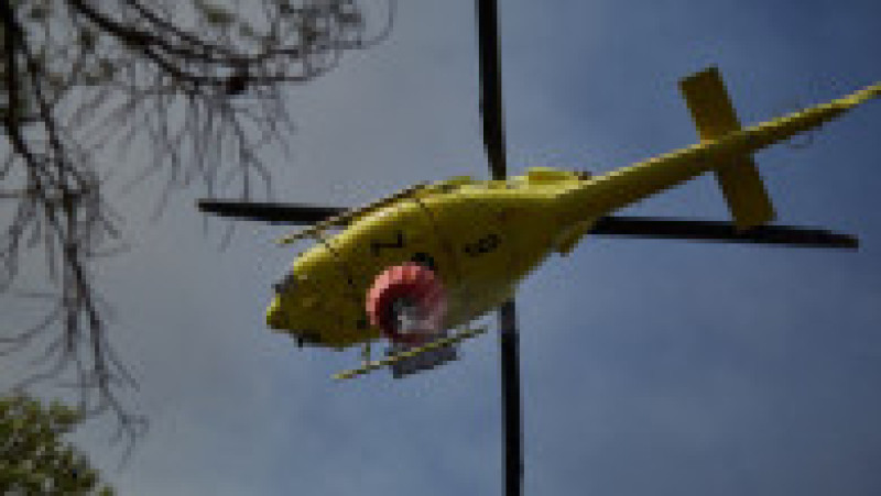 Incendii de vegetație în nord-vestul Spaniei. Foto. Profimedia | Poza 2 din 8