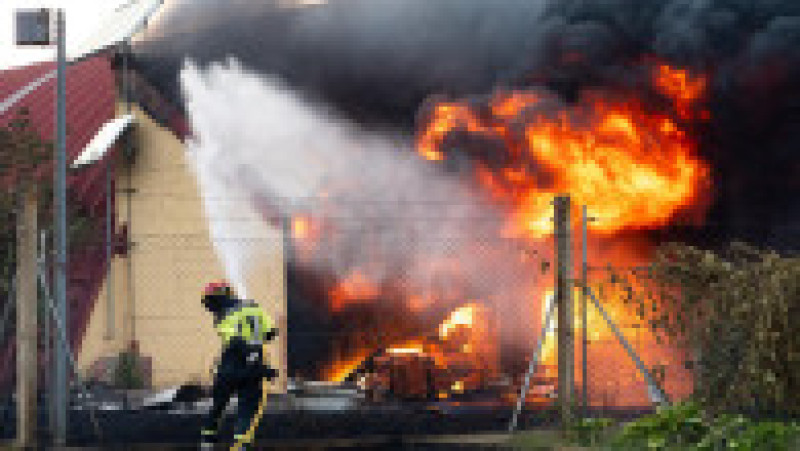 Incendii de vegetație în nord-vestul Spaniei. Foto. Profimedia | Poza 3 din 8