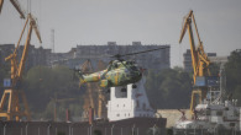 Vizita efectuata de preşedintele Comisiei Europene pe fregata Regele Ferdinand in portul Constanta, 1 septembrie 2025. Foto. Inquam Photos / George Calin | Poza 21 din 31