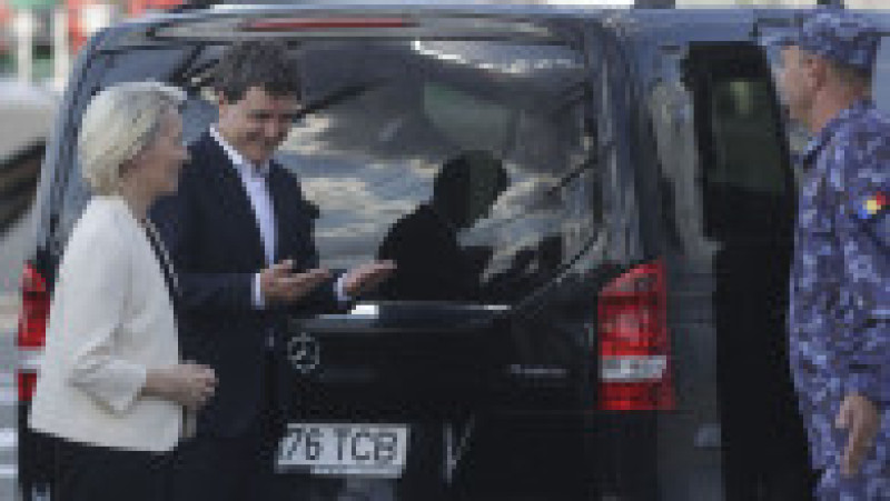 Vizita efectuata de preşedintele Comisiei Europene pe fregata Regele Ferdinand in portul Constanta, 1 septembrie 2025. Foto. Inquam Photos / George Calin | Poza 20 din 31