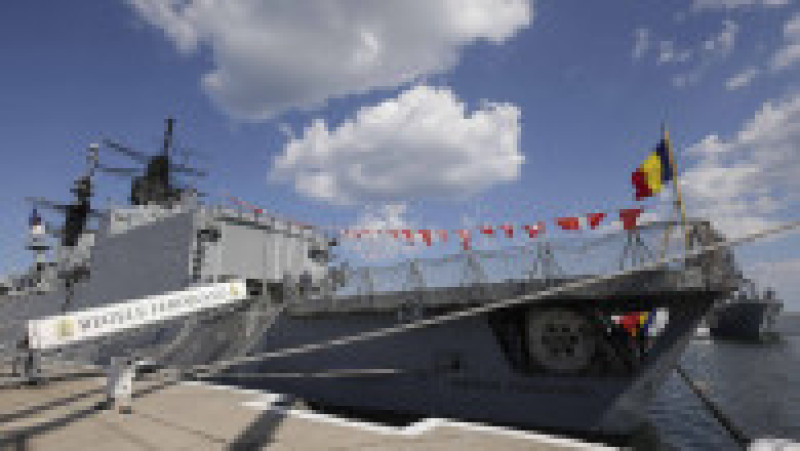 Vizita efectuata de preşedintele Comisiei Europene pe fregata Regele Ferdinand in portul Constanta, 1 septembrie 2025. Foto. Inquam Photos / George Calin | Poza 19 din 31