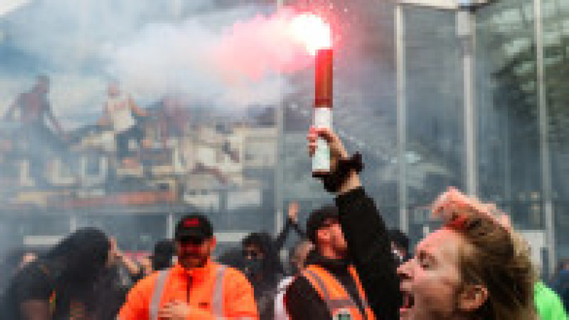  Protestul „Bloquons tout” din Franța, anunțat pentru 10 septembrie. Foto: Profimedia | Poza 1 din 12
