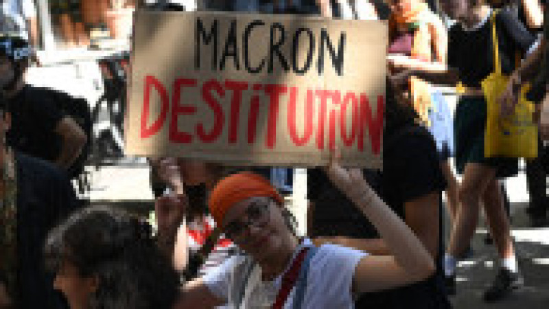  Protestul „Bloquons tout” din Franța, anunțat pentru 10 septembrie. Foto: Profimedia | Poza 4 din 12